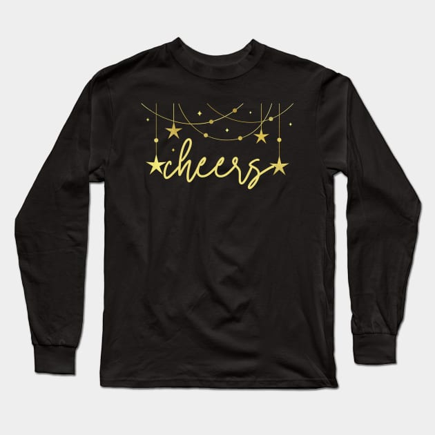 Cheers! Long Sleeve T-Shirt by LylaLace Studio